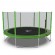 Батут DFC Trampoline Fitness с сеткой 14ft